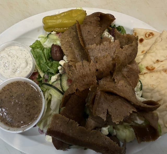 Gyro Salad.