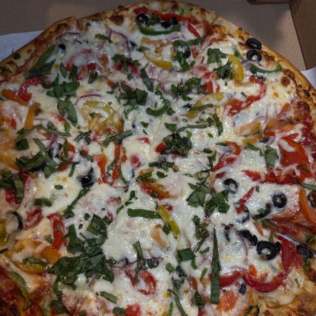 Vegetarian Pizza.
