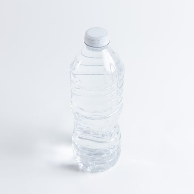 Bottled water.