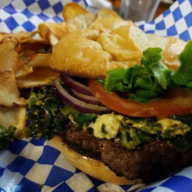 Greek Burger.