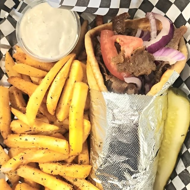 Gyro Sandwich.