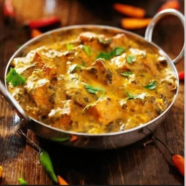 Saag Paneer.