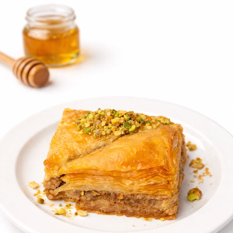 Indulge in our baklava