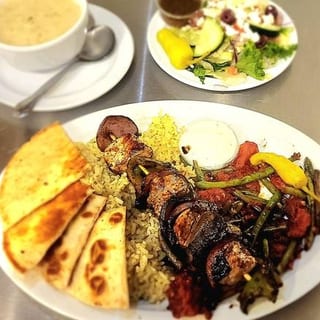Souvlaki Plate (Serves 4)
